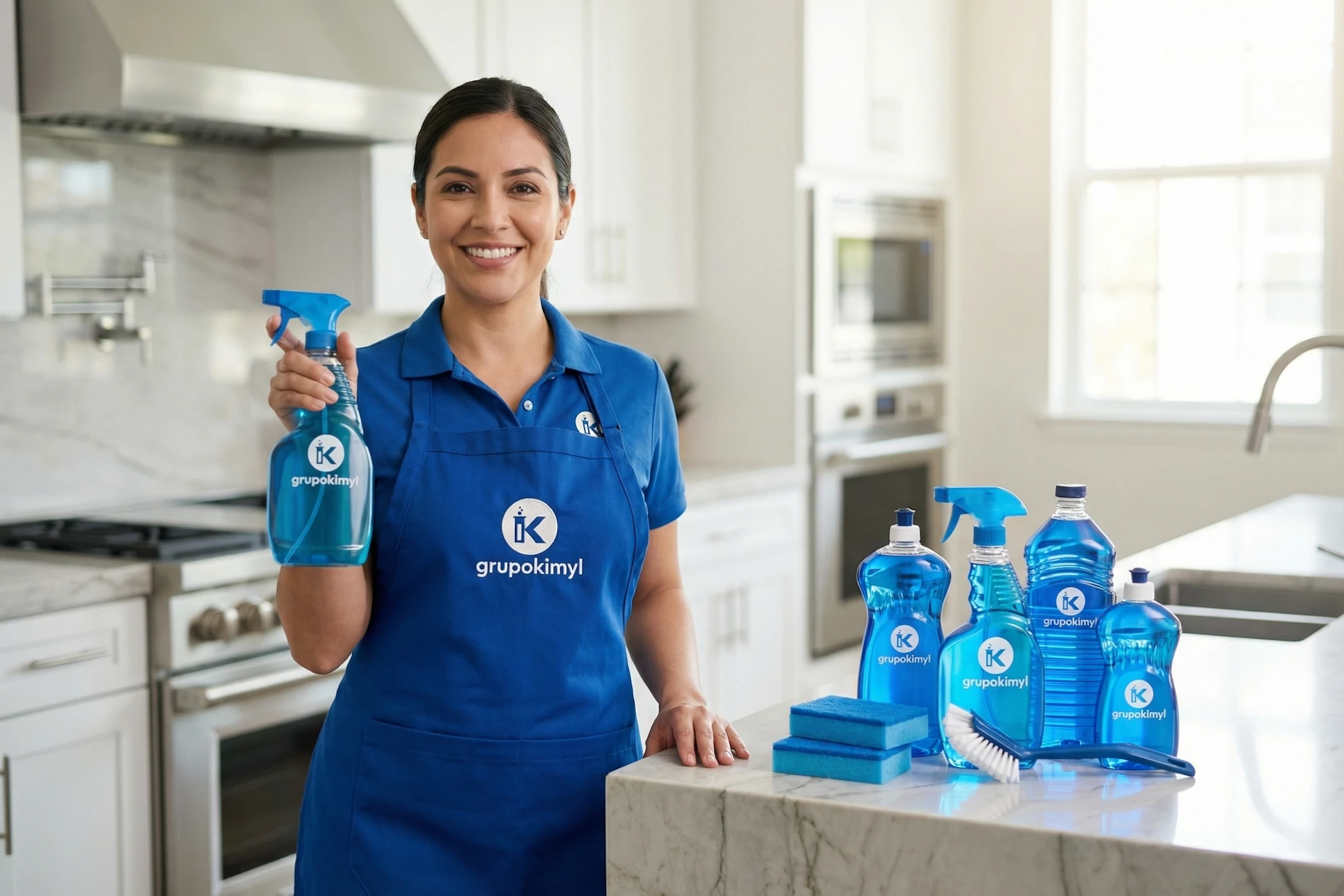 Grupo Kimyl - Illuminated Consumer Cleaning Supplies Packaging