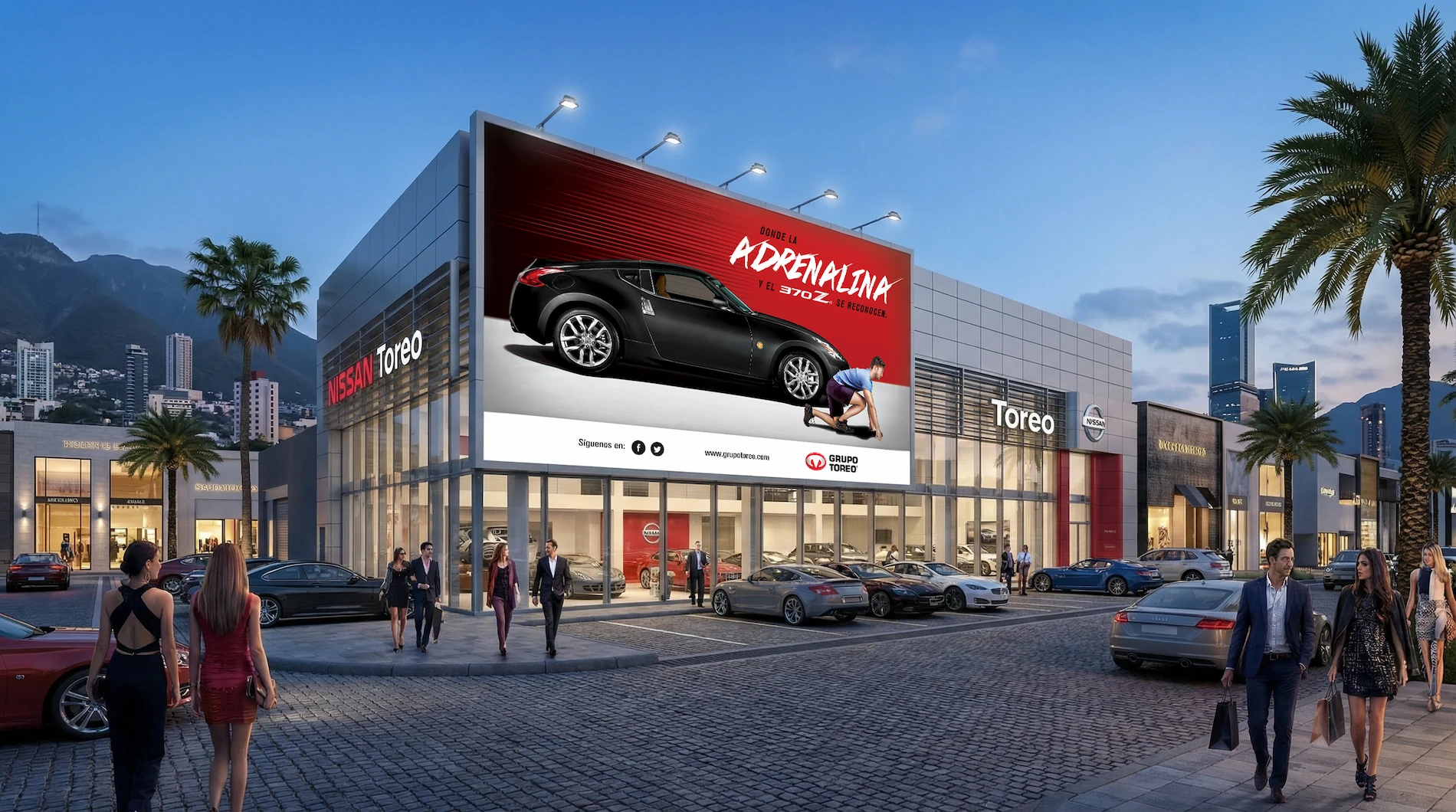 Nissan 370Z Premium Segment and Adrenaline Lifestyle Billboard