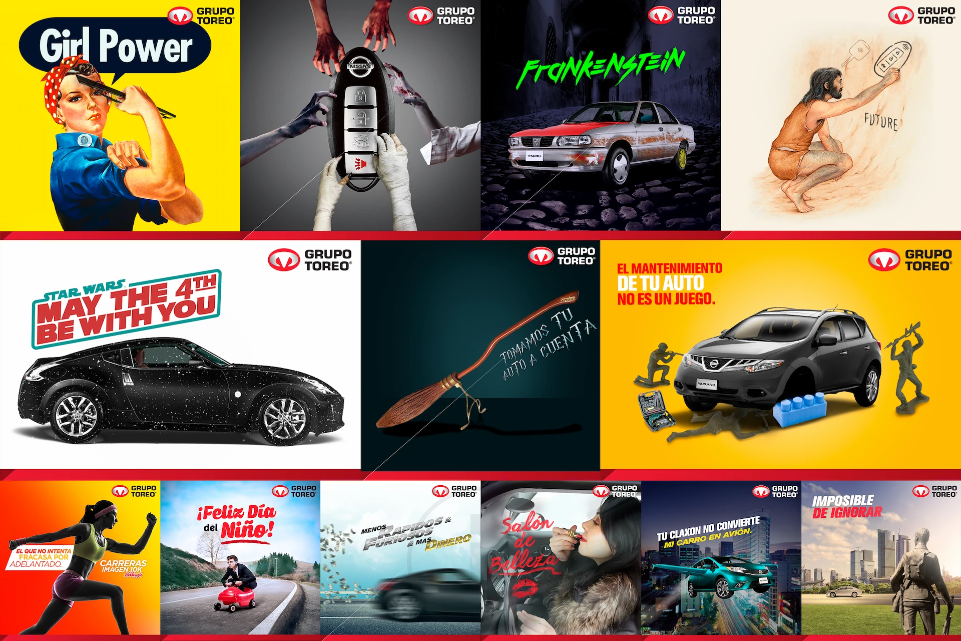 Nissan Toreo Pop Culture and Humor Social Media Integration