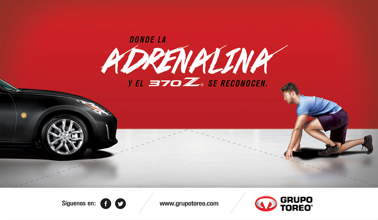 Grupo Nissan Toreo Billboard Campaign 370Z