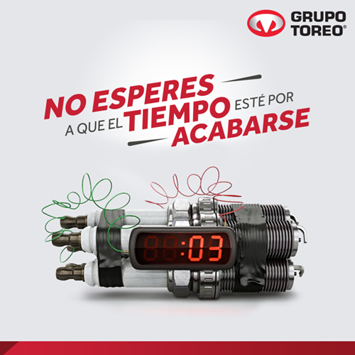 Grupo Nissan Toreo Maintenance Spark Plugs Time