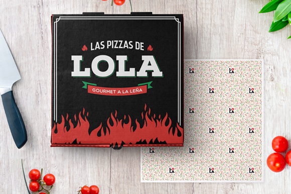 Branding Las Pizzas De Lola