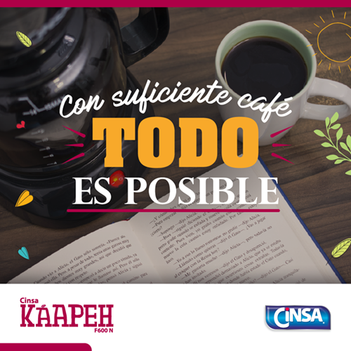 GIS Cinsa Kaapeh Cafetera Frase Todo Es Posible